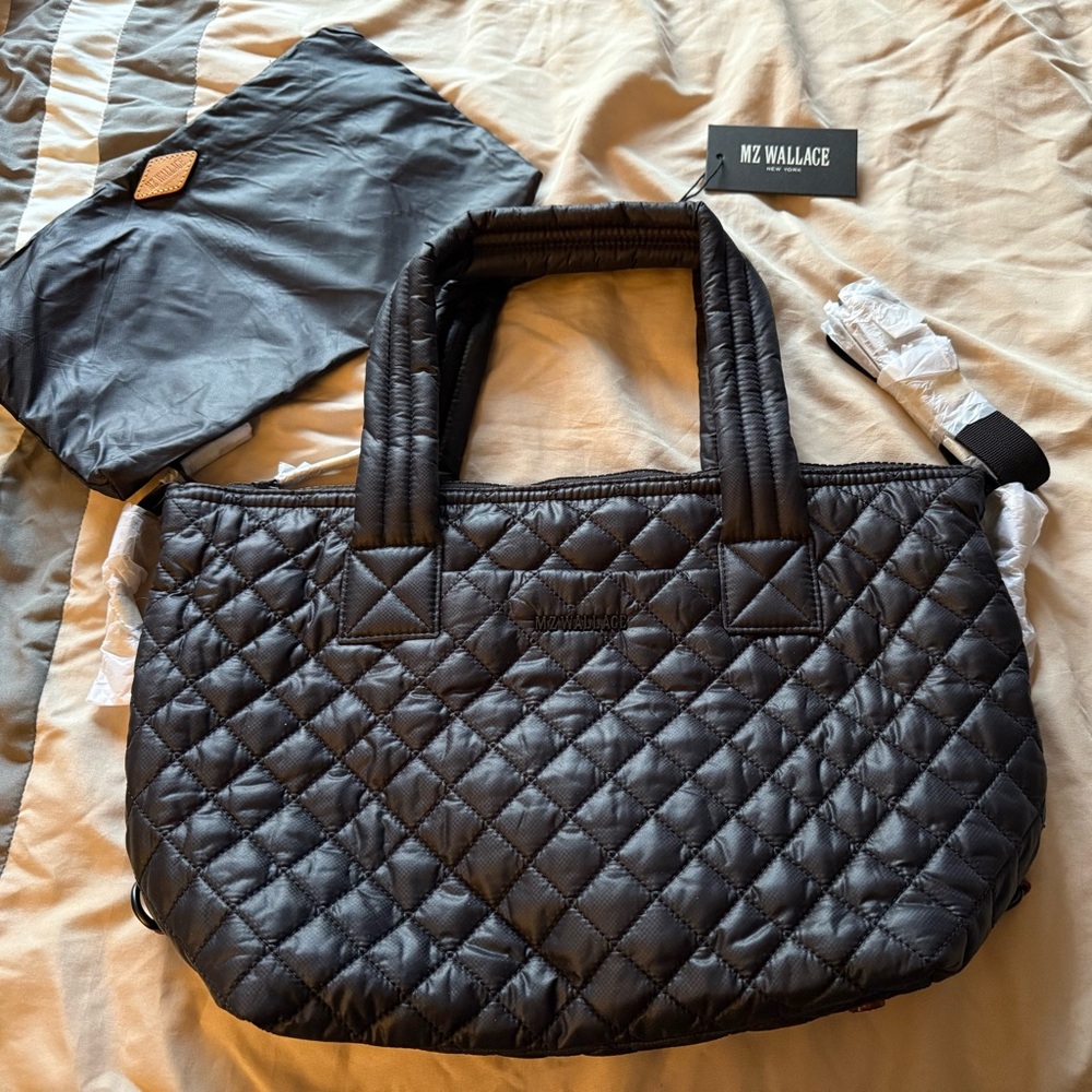 MZ Wallace Black Medium Sutton Bag BNWT